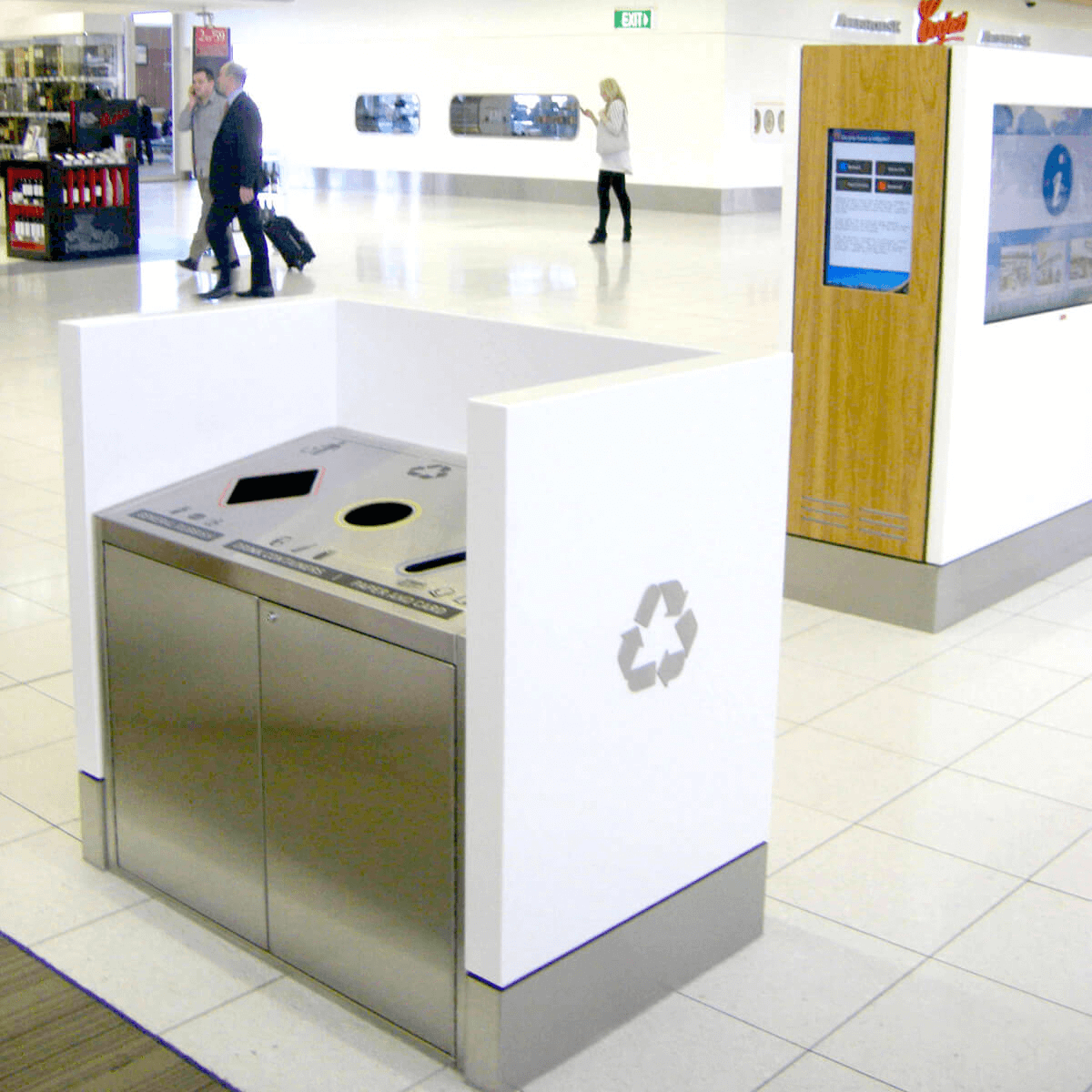 airport bins, Australian made bins