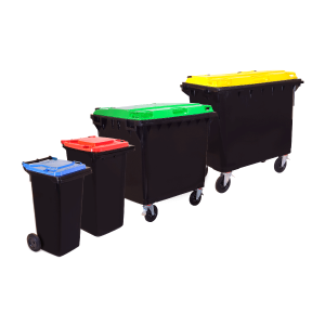 garbage bins